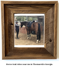 horse trail rides near me in Thomasville, Georgia